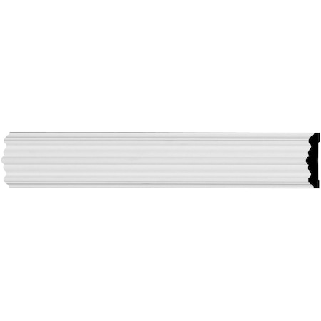 Ekena Millwork SAMPLE - 2 3/4"H x 5/8"P x 12"L Victorian casing Chair Rail SAMPLE-CHA03X01VI